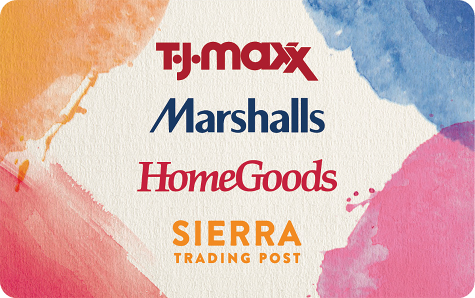 $25 TJX Gift Card